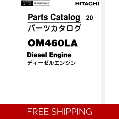 HITACHI ZW310 WHEEL LOADER ENGINE PARTS CATALOGUE